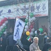 حضور "هما" در غرفه وزارت راه وشهر سازی در راهپیمایی ۲۲ بهمن ۱۴۰۲| گزارش تصویری